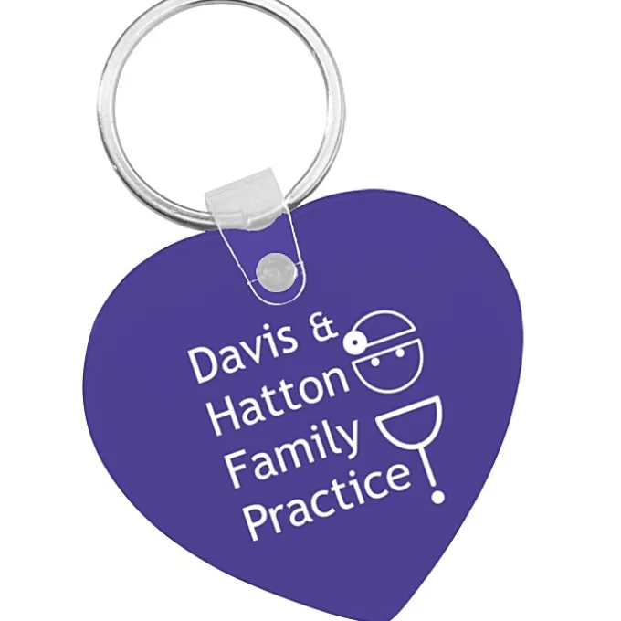 Heart Soft Keychain - Opaque
