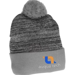 Heather Blend Pom Pom Beanie