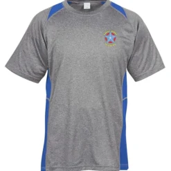 Heather Challenger Colorblock Tee - Men's - Embroidered