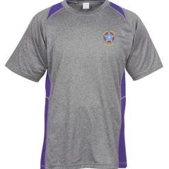 Heather Challenger Colorblock Tee - Men's - Embroidered