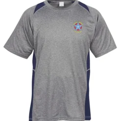Heather Challenger Colorblock Tee - Men's - Embroidered