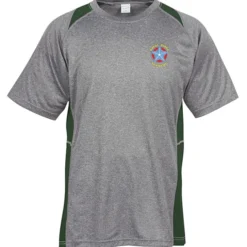 Heather Challenger Colorblock Tee - Men's - Embroidered