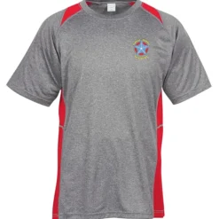 Heather Challenger Colorblock Tee - Men's - Embroidered