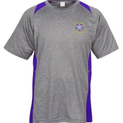 Heather Challenger Colorblock Tee - Men's - Embroidered