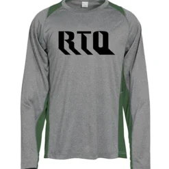Heather Challenger Colorblock Long Sleeve Tee - Screen