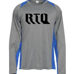 Heather Challenger Colorblock Long Sleeve Tee - Screen