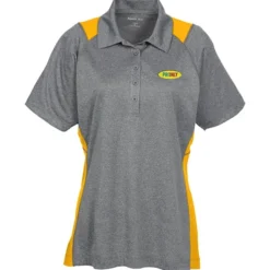Heathered Challenger Colorblock Polo - Ladies'