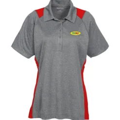 Heathered Challenger Colorblock Polo - Ladies'