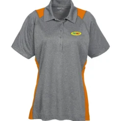 Heathered Challenger Colorblock Polo - Ladies'