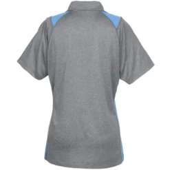 Heathered Challenger Colorblock Polo - Ladies'