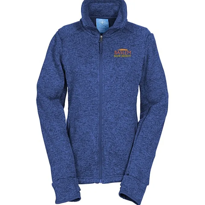 Heathered Fleece Jacket - Ladies'