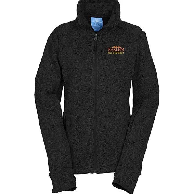Heathered Fleece Jacket - Ladies'
