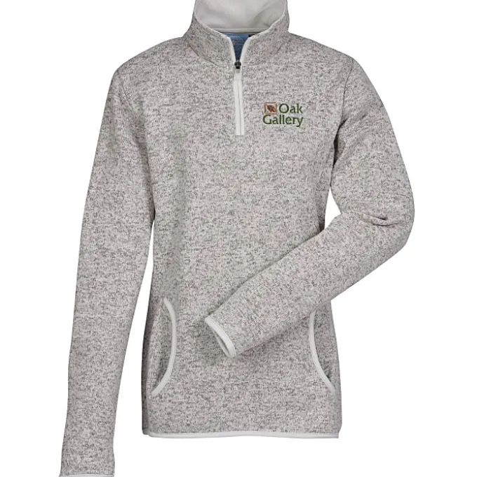 Heathered Fleece Pullover - Ladies'