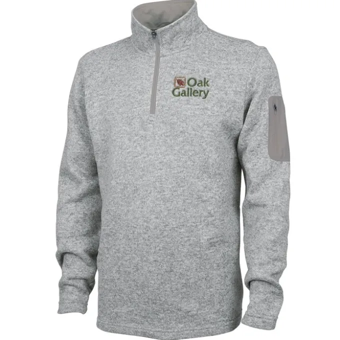 Heathered Fleece Pullover - Men's