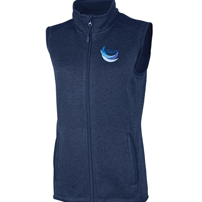 Heathered Fleece Vest - Ladies'