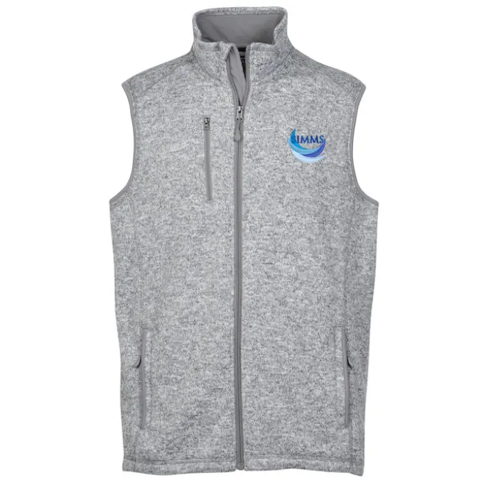 Heathered Fleece Vest - Men's