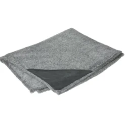 Heathered Fuzzy Fleece Blanket