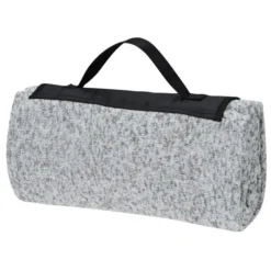 Heathered Knit Fold Up Blanket