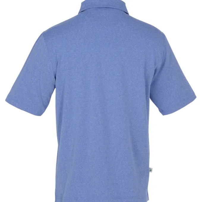 Heathered Logic Stretch Polo - Men's