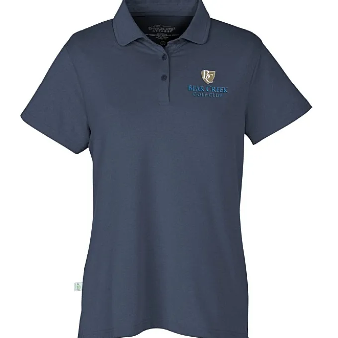 Heathered Logic Stretch Polo - Ladies'