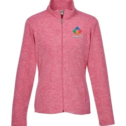 Heathered Microfleece Jacket - Ladies'