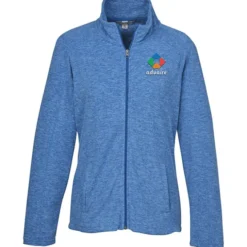 Heathered Microfleece Jacket - Ladies'