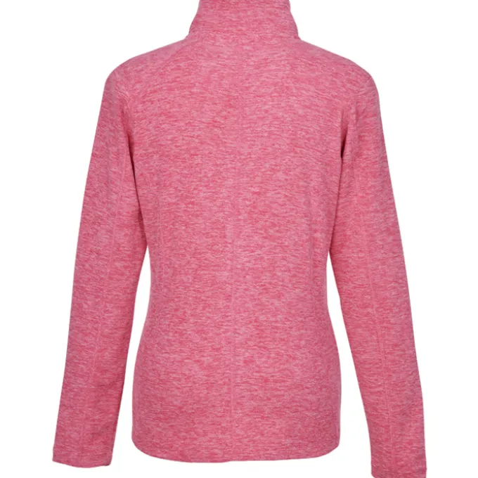 Heathered Microfleece Jacket - Ladies'