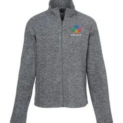 Heathered Microfleece Jacket - Men's