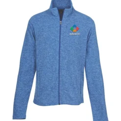 Heathered Microfleece Jacket - Men's