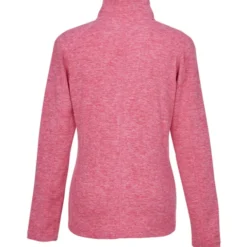 Heathered Microfleece Jacket - Ladies' - 24 hr