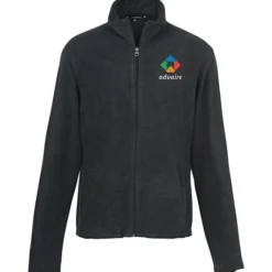 Heathered Microfleece Jacket - Men's - 24 hr