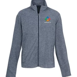 Heathered Microfleece Jacket - Men's - 24 hr