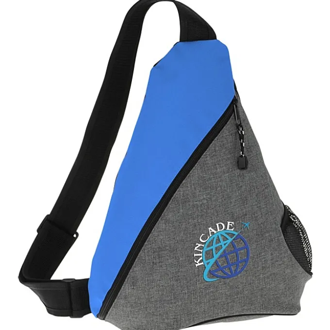Heathered Slingpack - Embroidered