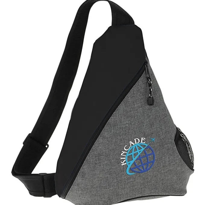 Heathered Slingpack - Embroidered