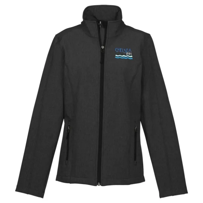 Heathered Soft Shell Jacket - Ladies'
