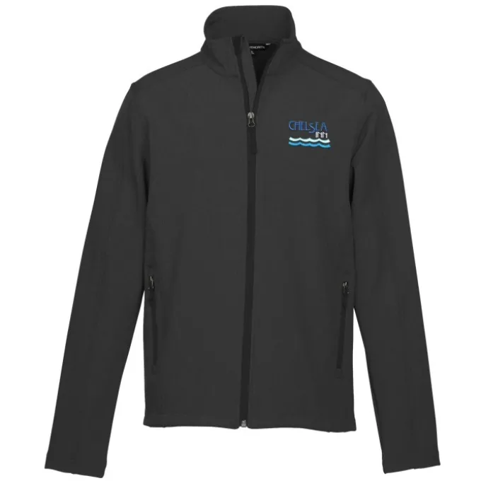 Heathered Soft Shell Jacket - Men's