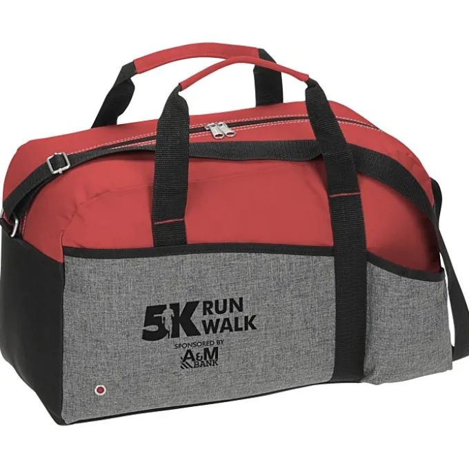 Heathered Two-Tone Duffel