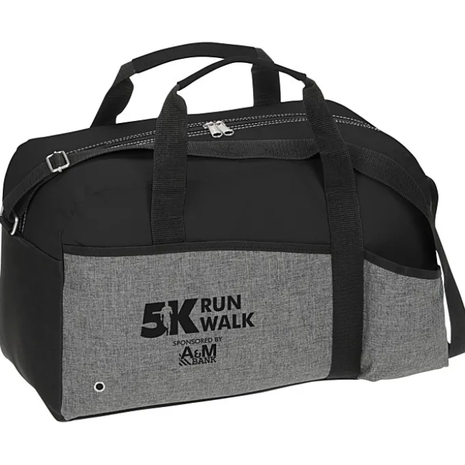 Heathered Two-Tone Duffel