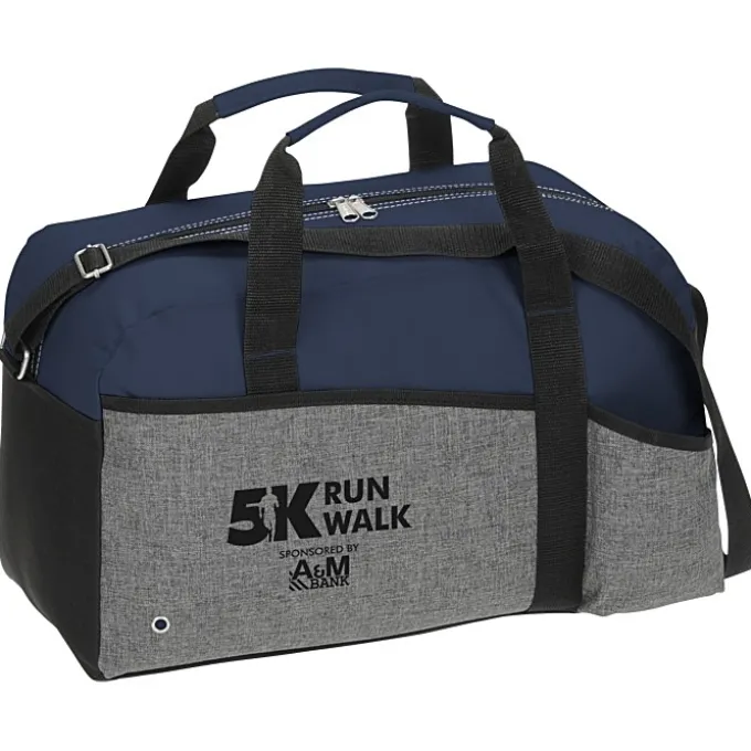 Heathered Two-Tone Duffel