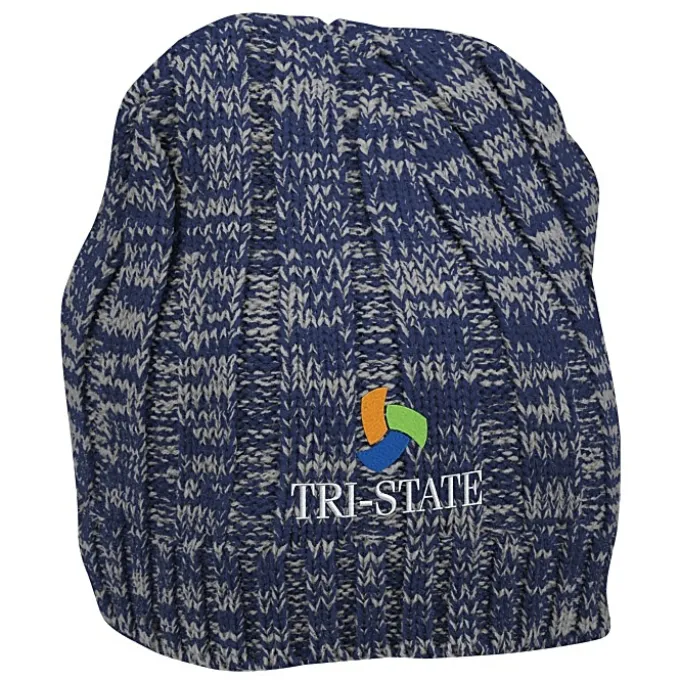 Heathered Yarn Beanie - 24 hr