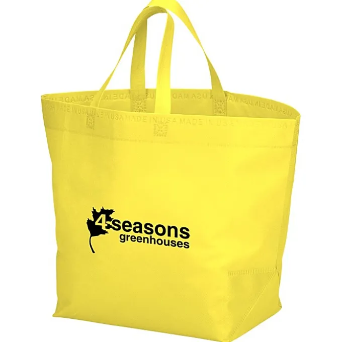 Heat Seal Large Gusset Tote - 13 1/2 inches x 12 inches