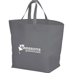 Heat Seal Large Gusset Tote - 13 1/2 inches x 12 inches