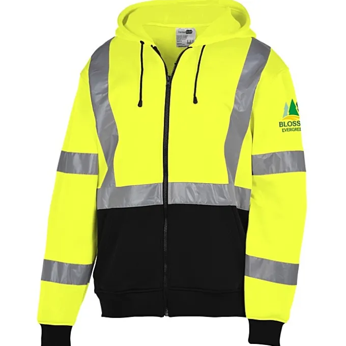 Heavy-Duty Fleece Full-Zip Hoodie