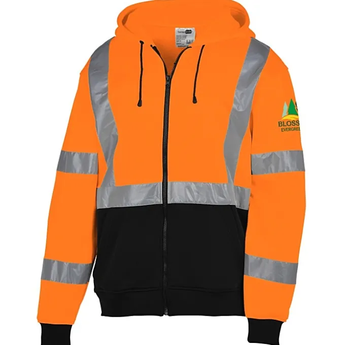 Heavy-Duty Fleece Full-Zip Hoodie