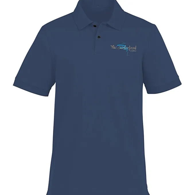 Heavy Knit Stretch Pique Polo - Men's