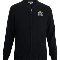 Heavyweight Acrylic Full-Zip Cardigan