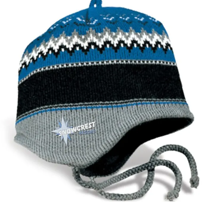 Heavyweight Helmet Beanie - Chevron