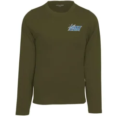 Heavyweight Ringspun Cotton LS T-Shirt - Embroidered