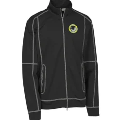 Helsa Bonded Polyester Fleece Jacket - Men's