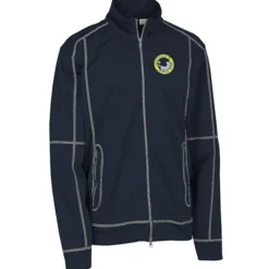 Helsa Bonded Polyester Fleece Jacket - Men's
